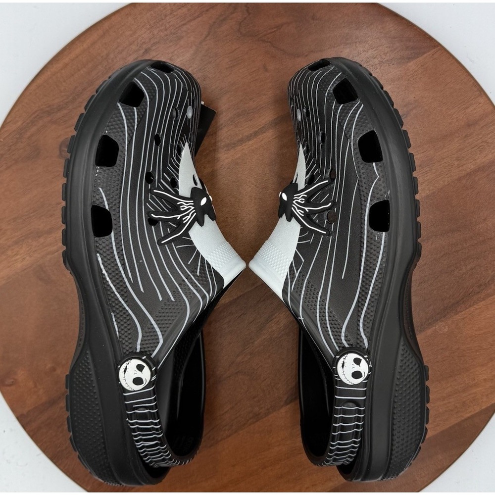 CROCS Nightmare Before Christmas Clogs Jack Skellington Disney Unisex ‎ M10/W12 - Picture 4 of 11